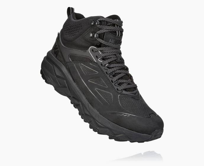 Botas Montaña Hoka Challenger Mid GORE-TEX Hombre Negros | Mexico-2509837