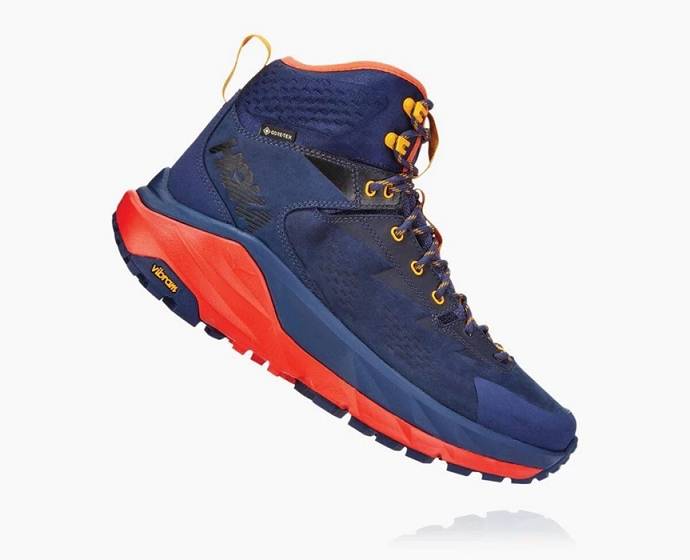 Botas Montaña Hoka Kaha GORE-TEX Hombre Azules | Mexico-0318472