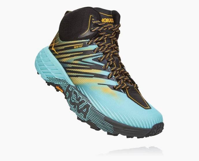 Botas Montaña Hoka Speedgoat Mid GORE-TEX Mujer Kaki | Mexico-6912845