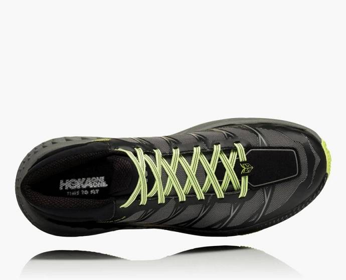 Botas Montaña Hoka Speedgoat Mid Impermeables Hombre Negros | Mexico-0634175