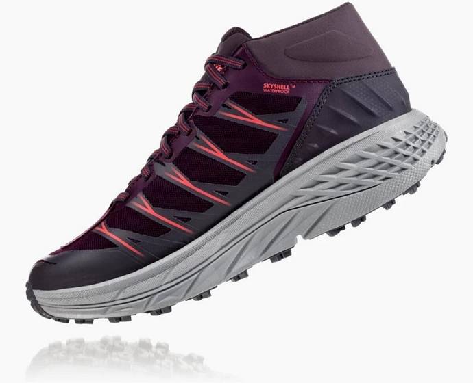 Botas Montaña Hoka Speedgoat Mid Impermeables Mujer Morados | Mexico-4593107