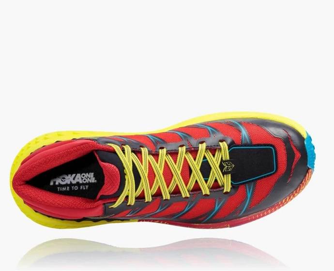 Botas Montaña Hoka Speedgoat Mid Impermeables Hombre Rojos | Mexico-4869571