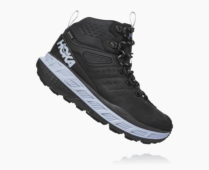 Botas Montaña Hoka Stinson Mid GORE-TEX Mujer Negros | Mexico-7128450