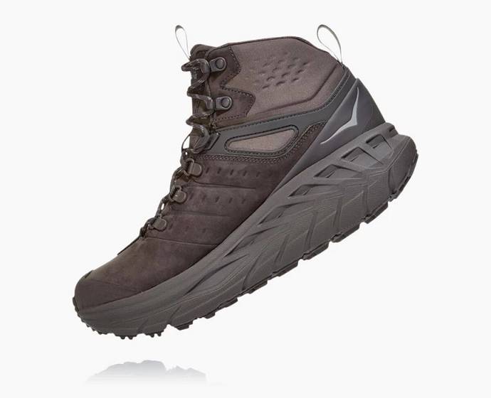 Botas Montaña Hoka Stinson Mid GORE-TEX Hombre Marrom | Mexico-7246159