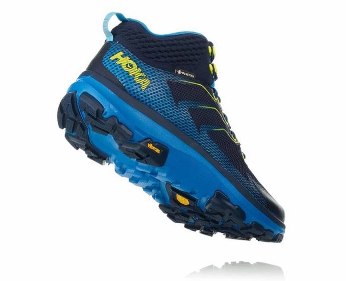 Botas Montaña Hoka Toa GORE-TEX Hombre Azules | Mexico-1539640