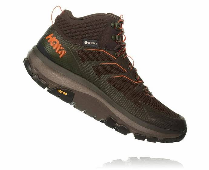 Botas Montaña Hoka Toa GORE-TEX Hombre Marrom | Mexico-8264173