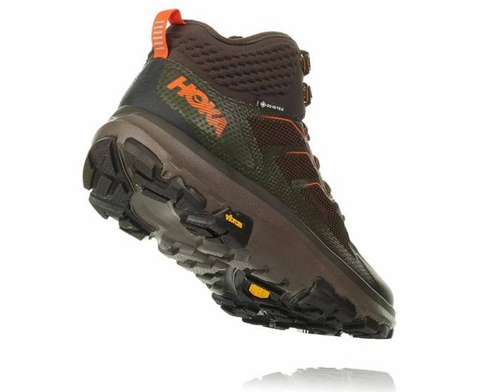 Botas Montaña Hoka Toa GORE-TEX Hombre Marrom | Mexico-8264173