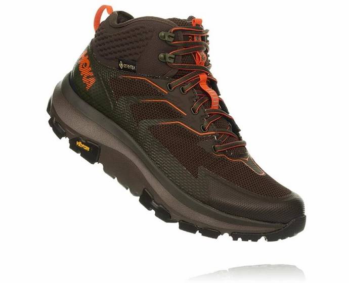 Botas Montaña Hoka Toa GORE-TEX Hombre Marrom | Mexico-8264173