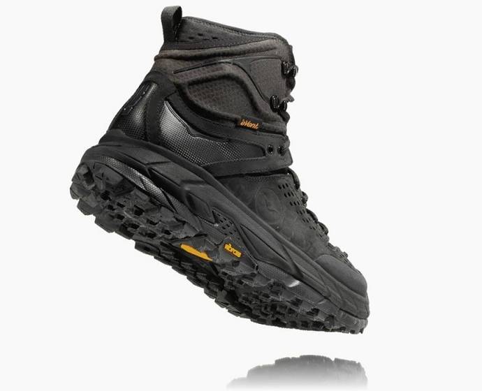 Botas Montaña Hoka Tor Ultra Hi 2 Impermeables Hombre Negros | Mexico-3895076