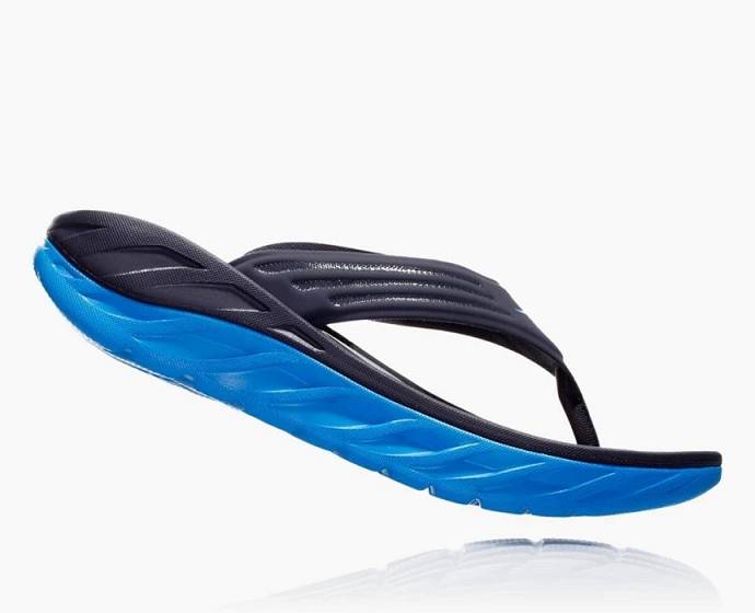 Chanclas Hoka ORA Recovery Hombre Azul Marino | Mexico-1627943