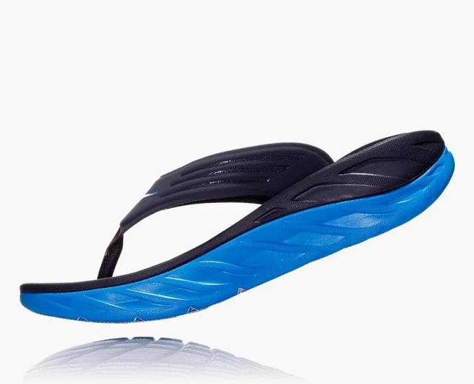 Chanclas Hoka ORA Recovery Hombre Azul Marino | Mexico-1627943