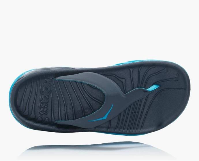 Chanclas Hoka ORA Recovery Hombre Azul Marino | Mexico-3285470