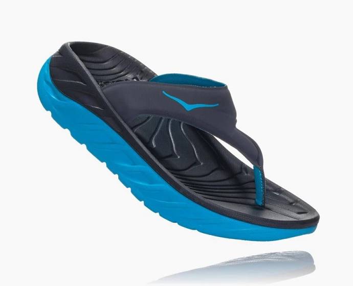 Chanclas Hoka ORA Recovery Hombre Azul Marino | Mexico-3285470