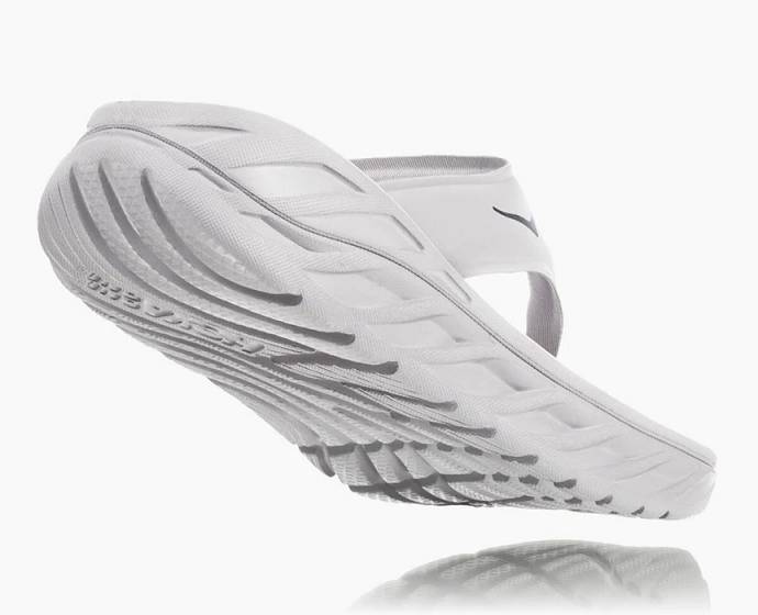 Chanclas Hoka ORA Recovery Hombre Grises | Mexico-4865031