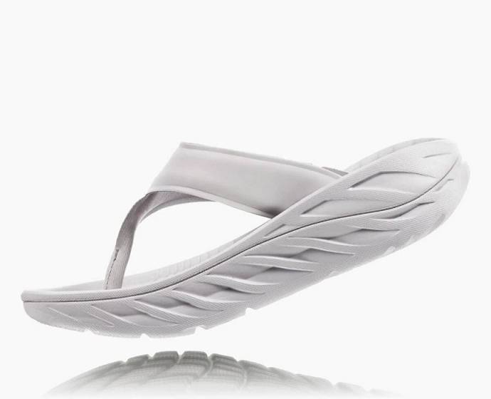 Chanclas Hoka ORA Recovery Hombre Grises | Mexico-4865031