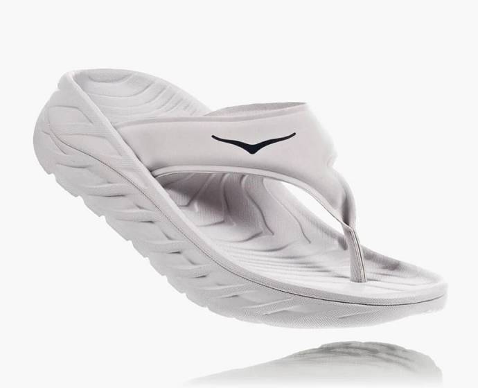 Chanclas Hoka ORA Recovery Hombre Grises | Mexico-4865031