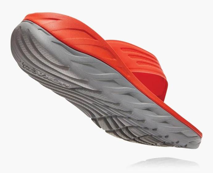 Chanclas Hoka ORA Recovery Hombre Naranjas | Mexico-7624138