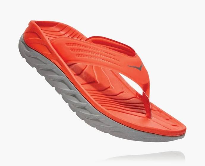 Chanclas Hoka ORA Recovery Hombre Naranjas | Mexico-7624138