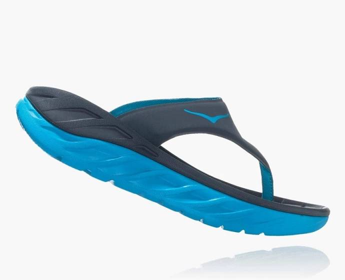 Chanclas Hoka ORA Recovery Mujer Azul Marino | Mexico-5182079