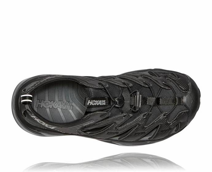 Sandalias Hoka Hopara Hombre Negros | Mexico-7508941