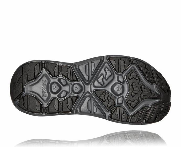 Sandalias Hoka Hopara Hombre Negros | Mexico-7508941