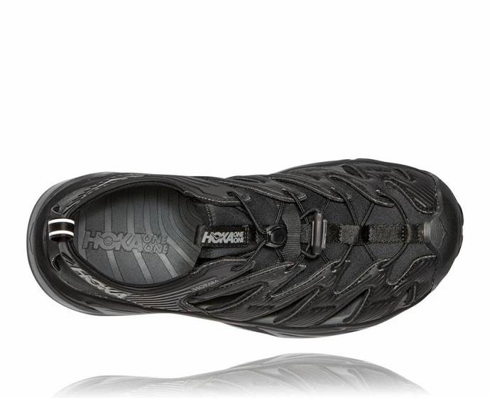 Sandalias Hoka Hopara Hombre Negros | Mexico-7683140