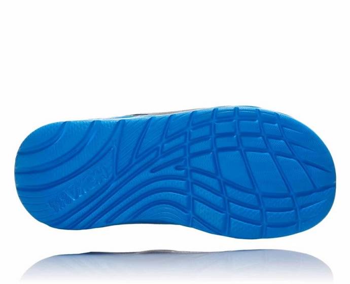 Sandalias de Diapositivas Hoka ORA Recovery Mujer Azul Marino | Mexico-3921085