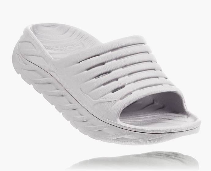 Sandalias de Diapositivas Hoka ORA Recovery Mujer Grises | Mexico-6270834