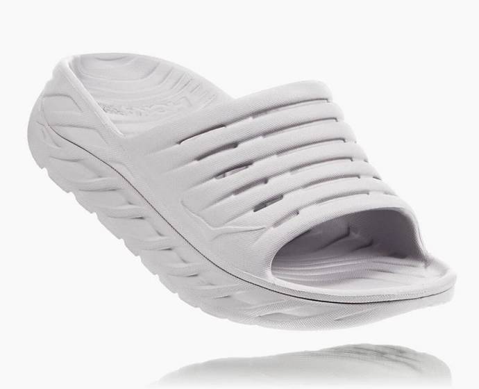 Sandalias de Diapositivas Hoka ORA Recovery Hombre Grises | Mexico-6802519