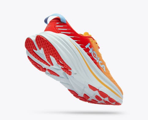 Tenis Carreras Hoka Bondi X Hombre Amarillos Rojos | Mexico-2607319