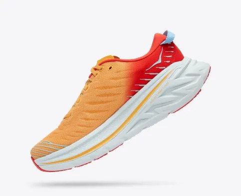 Tenis Carreras Hoka Bondi X Hombre Amarillos Rojos | Mexico-2607319