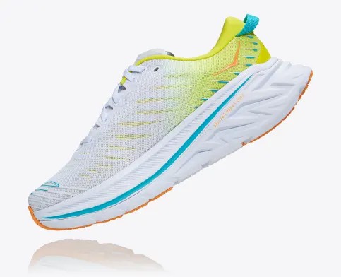 Tenis Carreras Hoka Bondi X Hombre Blancos Amarillos Turquesa | Mexico-0789532