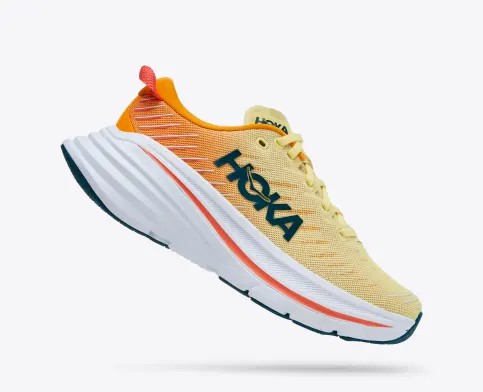 Tenis Carreras Hoka Bondi X Mujer Amarillos Blancos | Mexico-4651079