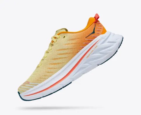 Tenis Carreras Hoka Bondi X Mujer Amarillos Blancos | Mexico-4651079