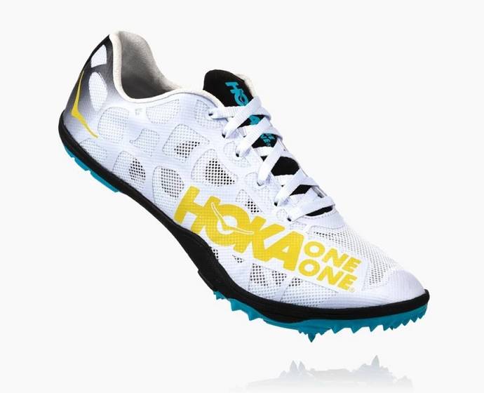 Tenis Clavos Hoka Rocket LD Hombre Blancos | Mexico-8536491