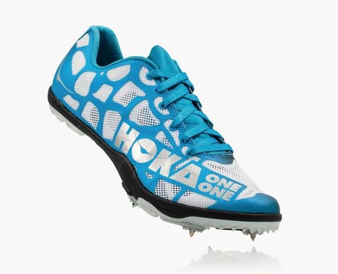 Tenis Clavos Hoka Rocket LD Mujer Azules | Mexico-1307249