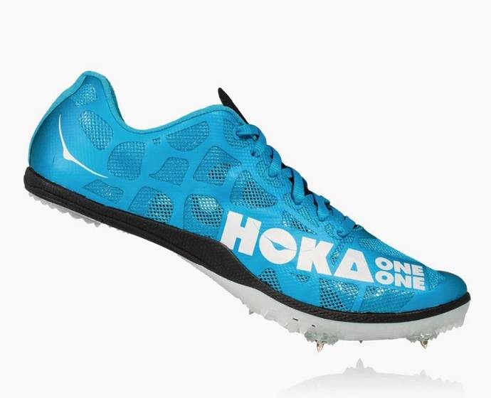 Tenis Clavos Hoka Rocket MD Hombre Azules | Mexico-6480917