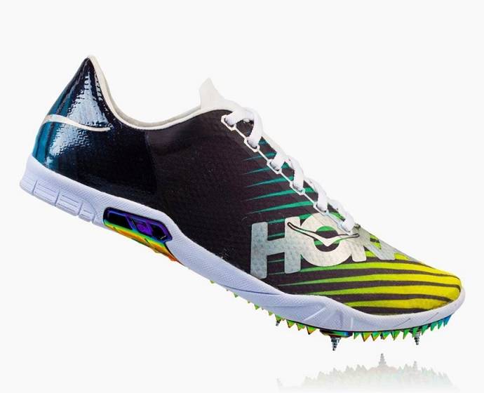 Tenis Clavos Hoka Speed Evo R Hombre Verdes | Mexico-6120384