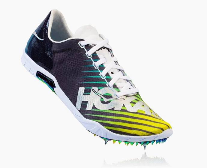 Tenis Clavos Hoka Speed Evo R Hombre Verdes | Mexico-6120384