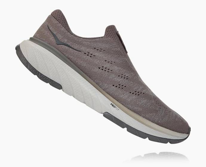 Tenis Hoka Cavu 3 Slip Hombre Grises | Mexico-9321078