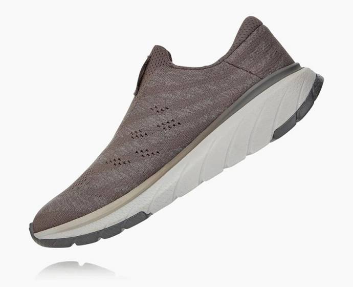 Tenis Hoka Cavu 3 Slip Hombre Grises | Mexico-9321078