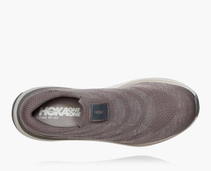 Tenis Hoka Cavu 3 Slip Hombre Grises | Mexico-9321078