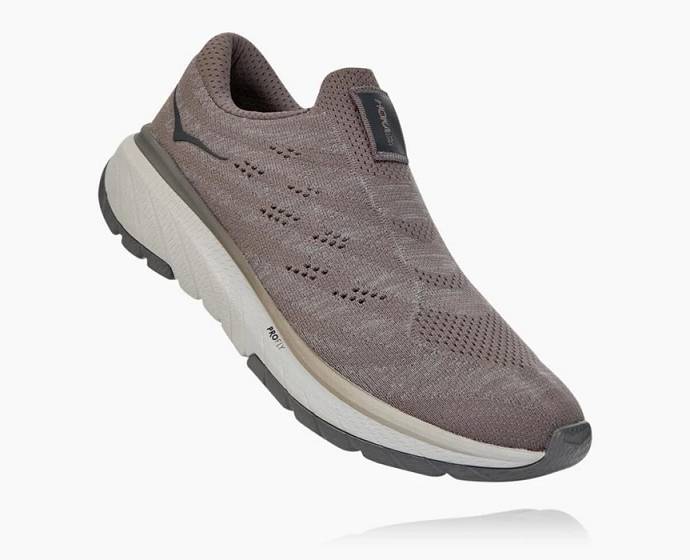 Tenis Hoka Cavu 3 Slip Hombre Grises | Mexico-9321078