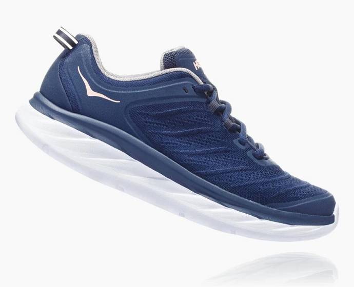 Tenis Para Caminar Hoka Akasa Mujer Azul Marino | Mexico-5401896