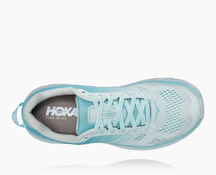 Tenis Para Caminar Hoka Aqua Clifton 6 Mujer Kaki | Mexico-2471089