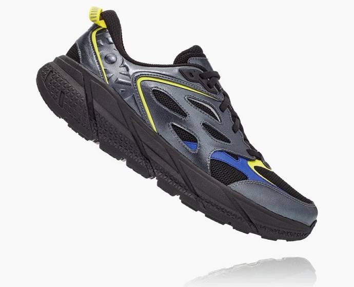 Tenis Para Caminar Hoka BM Clifton Mujer Negros | Mexico-3176504