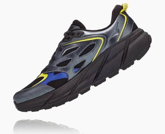 Tenis Para Caminar Hoka BM Clifton Mujer Negros | Mexico-3176504