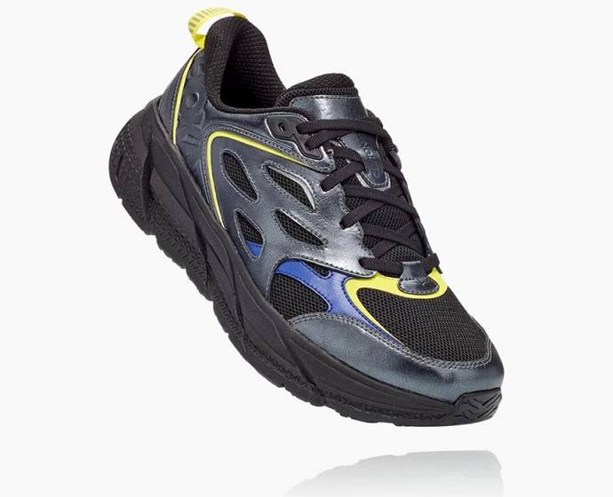 Tenis Para Caminar Hoka BM Clifton Mujer Negros | Mexico-3176504