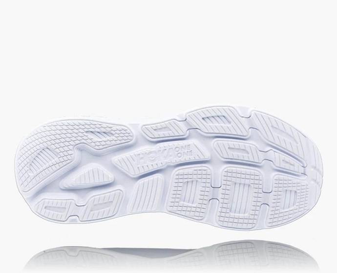 Tenis Para Caminar Hoka Bondi 6 Hombre Blancos | Mexico-3759641