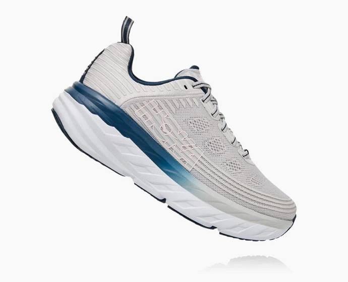 Tenis Para Caminar Hoka Bondi 6 Mujer Blancos | Mexico-2386019